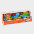 Marioinex, Waffle, Tren, set de constructie, 46 piese