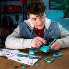 Mattel Brick Shop, Hot Wheels, Speed Series '90, Honda Civic EF, set de constructie, 248 piese