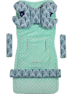 Medi Partners, Padure, insertie pentru carucior, set, menta