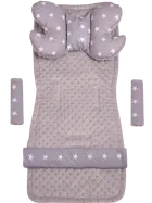 Medi Partners, Stars, insertie pentru carucior, set, gri