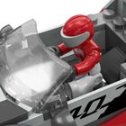 MEGA Hot Wheels, Audi RS6 GTO, masina si figurina, set de constructie, 77 piese