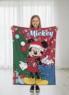 Mickey Mouse, patura polar, Craciun, 100-140 cm