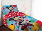 Mickey Mouse, set lenjerie de pat single, 160-200 cm