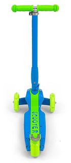 Milly Mally, Scooter Magic Blue-Green, trotineta cu 3 roti
