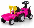 Milly Mally, Tractor New Holland T7, masinuta fara pedale, roz