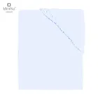 MimiNu, cearceaf cu elastic, jersey, albastru, 60-120 cm