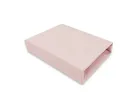 MimiNu, cearceaf cu elastic, jersey, roz, 140-70 cm
