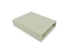 MimiNu, cearceaf cu elastic, jersey, verde olive, 120-60 cm