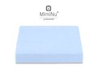 MimiNu, cearceaf frotte cu elastic, albastru deschis, 70-140 cm