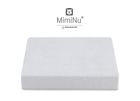 MimiNu, cearceaf frotte cu elastic, gri, 70-140 cm