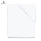 MimiNu, cearceaf jersey cu elastic, alb, 70-140 cm