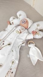 MimiNu, Flo, Pisici, sac de dormit subtire de vara cu picioare, 51-87 cm