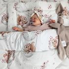 MimiNu, Lili, patura de infasat pentru bebelusi, minky, 75-75 cm