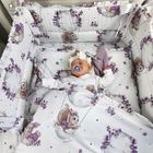 MimiNu, Lili, patura jersey, violet, 90-90 cm
