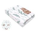 MimiNu, Lulu Natural, cearceaf din bumbac cu elastic, 80-160 cm