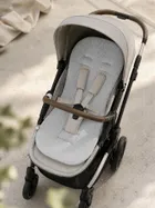MimiNu, Muselina, saltea suplimentara pentru carucior, bumbac, gri, 35-70 cm