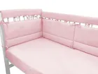 MimiNu, Royal, aparatori pentru patut, roz, 70-20 cm