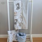 MimiNu, Safari Natural, patura minky, 75-100 cm