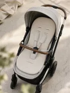 MimiNu, Soft, saltea suplimentara pentru carucior, bumbac interlock, bej, 35-70 cm