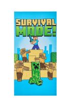 Minecraft, prosop cu uscare rapida, mikrofibra, 70-140 cm