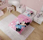 Minnie Mouse, set lenjerie de pat single, 100-135 cm