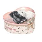 Miss Melody, Blossom Pony, cutie pentru bijuterii cu oglinda, 14-16-6cm