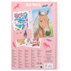 Miss Melody, Horses Blaze, carte de colorat cu autocolante