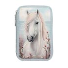 Miss Melody, penar dublu cu rechizite scolare, albastru