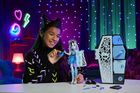 Monster High, Fear Idescent, Frankie Stein - serie stralucitoare, papusa cu accesorii