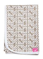 Motherhood, Bej Classics 2023, patura din bumbac, cu doua fete, 80-100 cm