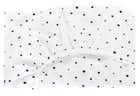 Motherhood, Cearceaf de bumbac cu elastic, Black Dots