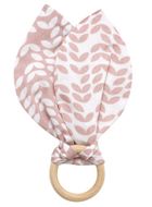 Motherhood, jucarie din lemn pentru dentitie, Pink Classics