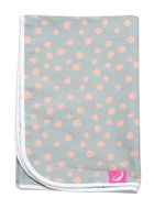 Motherhood, Puncte Roz, patura din bumbac, cu doua fete, 80-100 cm