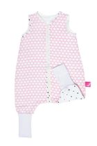 Motherhood, Sac de dormit din muselina, cu craci, 1-1,5 ani, Pink Classics