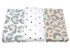 Motherhood, scutece din flanela 70-80 cm, 3 buc., Salmon Leopardus
