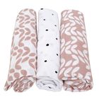 Motherhood, Scutece din muselina 70-80 cm, 3 buc., Pink Classics