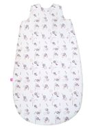 Motherhood, Zip-A-Round, sac de dormit de vara din bumbac, 2in1, TOG 1, nasturi roz, 3-18 luni