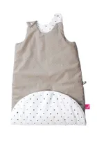 Motherhood, Zip-A-Round Sac de dormit din bumbac 2in1 (3-18 luni), Pink Squares