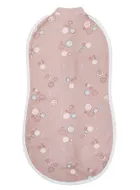 Motherhood, Zip&Swaddle, patura de infasat pentru bebelusi, nasturi roz, 2.5-5 kg