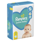 Pampers Active Baby, scutece marimea 2, 4-8 kg, 43 buc.