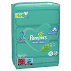 Pampers Fresh Clean, servetele umede, 4 pachete de 80 servetele, 320 buc.