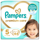 Pampers Premium Care, scutece marimea 5, 11-18 kg, 44 buc.