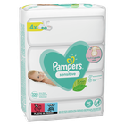 Pampers Sensitive, servetele umede, 4 pachete de 80 servetele, 320 buc.