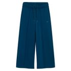 Pantaloni de trening wide leg albastri NOWEAR
