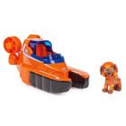Paw Patrol, Aqua Pups, vehicul cu figurina, Zuma