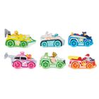 Paw Patrol, Die-Cast neon, set de vehiculi, 6 buc.