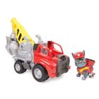 Paw Patrol, Rubble & Crew, Charger, vehicul cu figurina