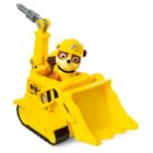 Paw Patrol, Rubble, vehicul cu figurina
