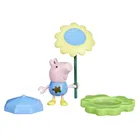 Peppa Pig, Muddle Puddle George, figurina si accesorii