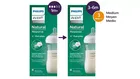 Philips Avent, Natural, Response, biberon de sticla, 240 ml, 1 luni+, SCY933/01